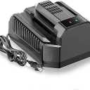 【Faster!!】 CH2100 4.0A Rapid Charger Replacement for EGO 56V Battery Charger CH3200/CH5500/CH7000/CH2800D, Compatible with EGO 56-Volt Power+ Li-ion Battery