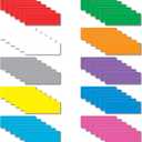 IMAGAME Magnetic Dry Erase Magnets Labels 3x1 inches, Reusable Name Tags, Organizing Schedules in Office/Classroom. Work on Fridge/White Board (Multicolor 60Pcs)
