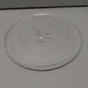 HQRP 9.6" / 24.5cm Glass Turntable Plate Microwave Oven Cooking Tray Replacement for LG, GE, Magic Chef, Hotpoint, Panasonic, Kenmore, Retro, Rival Small Microwaves 245mm