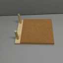 Trycooling Bulletin Board/Cork Board on The Desktop-Small Mini Hanging Tack Message Memo Picture Board for Home Office School