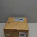 Cpintltr Round Seagrass Ottoman Footstool Handwoven Water Hyacinth Pouf with Solid Wood Legs Shoe Changing Stool Sturdy & Stylish Footrest for Living Room Balcony or Garden Beige