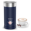 SIMPLETASTE Milk Frother, 4-in-1 Electric Milk Steamer, Automatic Warm and Cold Foam Maker and Milk Warmer for Latte, Cappuccinos, Macchiato