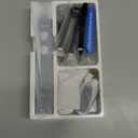 7MAGIC Sonic Electric Toothbrush for Adults and Kids - Up to 180 Days Runtime, 42000 VPM Powered Toothbrush, 5 Modes & 3 Intensities for Sensitive Teeth & Braces, Includes 8 Brush Heads, Black