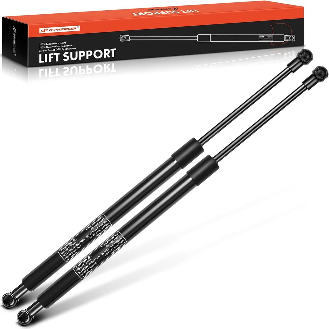 A-Premium Tailgate Rear Hatch Lift Supports Shock Struts Springs Compatible with Select Jeep Models - Grand Cherokee 2011 2012 2013 WK2 Series without Power Liftgate - Replace# 68083884AA(2PC Set)