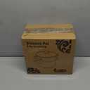 Steamer for Cooking, 3.0 Quarts Stainless Steel Steamer Pot, 2-Tier Food Steam Pots with Lid for Cooking Vegetables, Seafood, Soups, Stews and Pasta, 8.5 x 7.3 inch