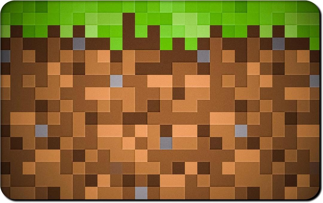 Gaming Mouse Pad - Premium Quality, Smooth, Versatile, Soft Fabric, Non-Slip Rubber Base, Easy to Use and Built to Last - 8.5" x 13.5" - X-Large (Brown Brick)