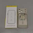 For iPhone 17 Pro Max Case for Women Girls,Compatible with MagSafe,Camera Control,Full Camera Protection, Cute Wave Magnetic Phone Case for iPhone 17 Pro Max,Stone