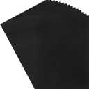 MECCANIXITY 30 Sheets Black Cardstock 20" x 15", 200gsm/75lb Thick Card Stock Printer Paper for Crafts, Invitations, Card Making, Scrapbooking, Drawing