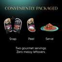 Sheba Gravy Indulgence Adult Wet Cat Food Salmon Entree in Extra Gravy, 2.6 oz. Twin-Pack Trays (24 Count, 48 Servings) (EXP 08/17/27)