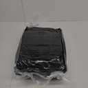 COONP Queen Mattress Topper, Extra Thick Pillowtop, Cooling Plush Mattress Pad Cover Bed Topper Protector with 8-21 Inch Deep Pocket (Black, Queen)