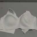 PoseFree Womens Seamless Wireless Supportive Bra Push Up Comfort Soft No Underwire Full Coverage T-Shirt Bra (Large)