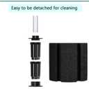 AQUANEAT Aquarium Sponge Filter Breeding Fry Betta Shrimp Nano Fish Tank 4pcs (Large up to 60Gal)