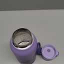 Momcozy Portable Milk Warmer for Travel  Dual Heating Modes for Breast Milk & Water, Portable Bottle Warmer with Fast Heating & Long Battery Life, 17 Ounces Large Capacity to Meet Your All-Day Needs (Purple)