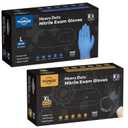 TitanFlex Nitrile Exam Gloves, Blue, 6mil, Large, Box of 100, Heavy Duty Nitrile Gloves Disposable Latex Free, Powder Free, Medical Gloves, Cooking Gloves, Mechanic Gloves, Cleaning Gloves