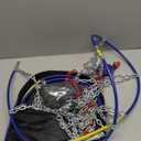 Snow-Chains Auto Fixing 1 Min Quick Installation Tire-Chains, Heavy-Duty Emergency Tire Traction Chain for Pickup Trucks and Off-road SUV Car Tires 275 285 295 305 315 - Set of 2 (HYR-C)