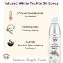 2 x La Tourangelle White Truffle Cooking Spray for Fries, Popcorn, 5 fl oz (EXP 12/09/27)