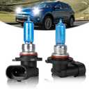 Fit for TOYOTA RAV4 2006 2007 2008 2009 2010 2011 2012, 2013 2014 2015 High Performance Halogen Headlight Bulbs,9005 High/Low Beam Replacement Bulbs Kit, Plug and Play, 2 Pack