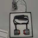 L1B TF1 LED Fog Light Bulbs, Dual Color 3000K Amber Yellow/White 6500K, 70W 7000LM, Plug & Play, for Toyota 2023+ GR Corolla Cross Sedan RAV4, Honda 11th Gen Ridgeline CR-V, Pack of 2