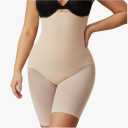 MOVWIN Tummy Control Shapewear for Women High Waisted Butt Lifting Panties Thigh Slimmer Body Shaper Shorts XL