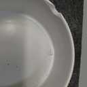 Non-Slip Ceramic Dog Bowls,6" Dog Food and Water Bowl Set with Silicone Base, 32oz/4cups Weighted Flip-Proof Pet Feeding Bowl for Medium Dogs (Medium,White)