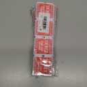Pack of 4 L LIKED 200 Raffle Tickets, 50/50 Double Roll Tickets for Event, Raffles, Carnival, Door Prizes and Class Reward (Red)