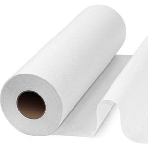 PLANTIONAL Lightweight White Iron-On Non-Woven Fusible Interfacing: 11.6" x 30yd Lightweight Non-Woven Interfacing Iron On Polyester Single-Sided Interfacing for DIY Crafts Supplies