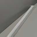 Joydeco 100% Blackout Roller Shades (Pro), Free-Stop Cordless Blinds for Windows, UV Protection, Natural Woven Blinds for Home and Office, Light-Proof Aluminum Cover (34" W x 75" H, White)