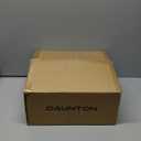 Gold Semi Flush Mount Ceiling Light with Hand-Carved Design - 12 Inch Vintage White Glass Shade with Etched Patterns, Easy Install 3-Light Fixture for Hallway, Kitchen, Bedroom