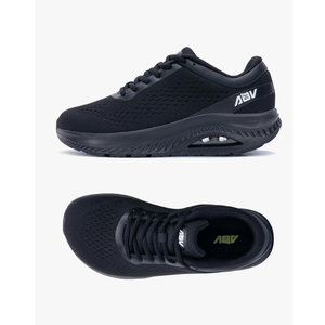 Wide Toe Box Shoes for Women Arch Support Walking Shoes Plantar Fasciitis Orthotic Tennis Sneakers, Color: Black, Size: 9.5 Wide