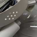 LEDIARY Caged Flush Mount Ceiling Fans with Lights and Remote, Farmhouse Square Low Profile Ceiling Fan, 6 Speed and Reversible, Small Rustic Bladeless Ceiling Fan for Bedroom, Kitchen, Dining Room