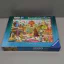 Ravensburger - Sweet Street - 1000 Piece Jigsaw Puzzle - Bold, Bright, Charming Animals and Incredible Treats - Enticing Imagery - Frameable - Premium Quality - Puzzles for Adults