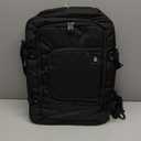 Aerolite Carry on Travel Backpack, 3 in 1 Multi Purpose Extra Large Water Resistant Lightweight Airplane Approved Weekender Bag Daypack for Men and Women, 37L, Black