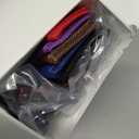 NORPERWIS 5 Pairs Reading Glasses - Standard Fit Spring Hinge Readers Glasses for Men and Women (Black Purple Red Blue Brown, 2.75)