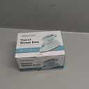 Mini Travel Steam Iron for Clothes with Dual Voltage, Temperature Control, Non-Stick Soleplate and Cord Storage, Ideal for Sewing, Quilting and Handcraft (Upgraded, Misty Green)