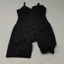 REYEOGO Bodysuit Shapewear for Women Tummy Control Butt Lifter Full Body Shaper Seamless Thigh Slimmer Faja V-Neck Jumpsuit (Large, Black)