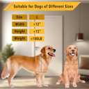 Large Dog Door, Magnetic Door for Pets up to 100 lb, 16.9" 13.9" Doggie Door, Suitable for Interior & Exterior Doors