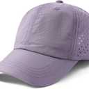 Jastore Kids Sun Hats for Girls Boys Quick Drying Baseball Cap Lightweight Sun Protection Hat for Outdoor Activity (3-6 Years, Purple)