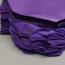 50 Pcs Insulated Take Away Bags Bulk Thermal Insulation Food Bags for Coffee Milk Tea Hot Cold Fresh Food Seafood for Catering Restaurant Grocery (9.45x9.45x5.91inch,Purple)