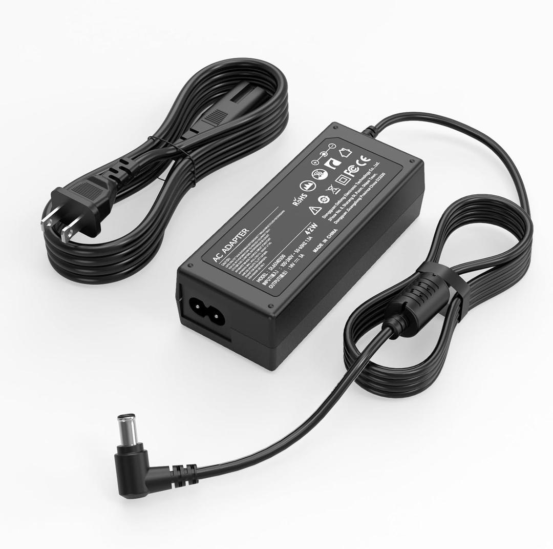 DC 14V Power Cord for Samsung Monitor 32" 27" 24" 22" 23" 20" 19" 18" 17" 15", Samsung Monitor S22C300H, S22E310H, S22C300H, S24C230BL, S24D390HL, S27D590P, S27D360H, S27D390H, S27C570H Power Supply