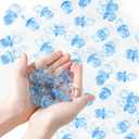 36 Acrylic Pacifiers for Baby Shower Game Boy, 1.75 Inch Cute Baby Shower Pacifiers, Blue Pacifiers for Baby Shower Decoration DIY, Gender Reveal Party Table Scatter, Baby Shower Favors (Blue)