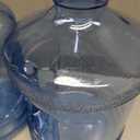 Alaeseje 2 Pieces Round Plastic Water Jug,1 Gallon Water Bottle with Handle and Screw Cap,Large Reusable Leak Proof Bottle for Camping,Outdoor Travel,Gym
