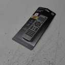 GE Universal Remote Control for Samsung, Vizio, LG, Sony, Sharp, Roku, Apple TV, TCL, Panasonic, Smart TVs, Streaming Players, Blu-ray, DVD, 4-Device, Silver, 33709