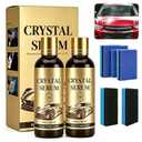 Crystal Serum for Cars 100 ml Advanced 9H Hydrophobic Graphene Ceramic Coating Paint Sealant(2PCS)