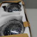 9 Inch LED Headlight Assembly, Round Hi/Lo Sealed Beam with White DRL Halo, Compatible with Jeep Wrangler JL/JLU 2018-2025, Gladiator JT 2019-2025, High Brightness Dual Beam Anti-glare Lens