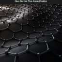 15'' Rubber Bungee Cords Heavy Duty Outdoor with 27" Max Stretch & Over 176 lbs Load, 100% EPDM Black Bungee Straps with Crimped S Hooks for Cargo, Tarps, Truck, Motorcycle, Weatherproof (50 Pack)