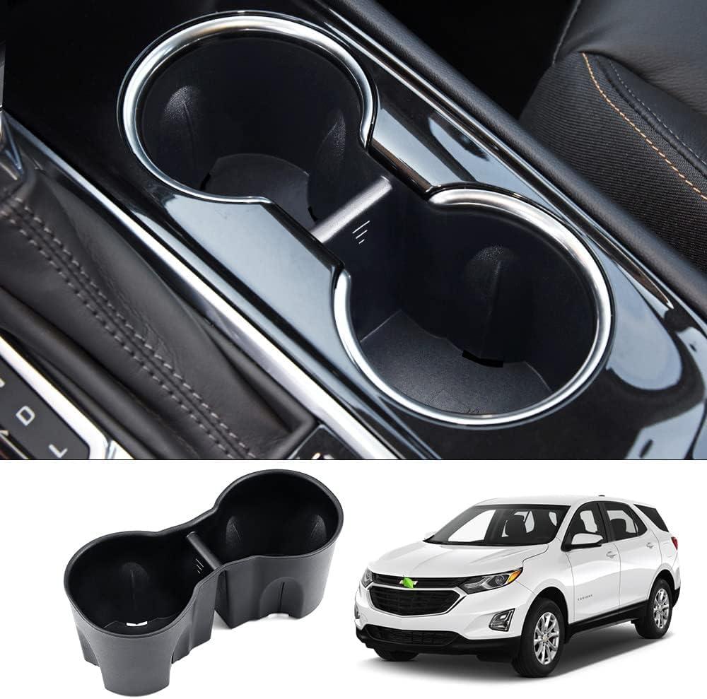 Autorder Cup Holder Inserts for Chevy/Chevrolet Equinox 2018 2019 2020 2021 2022 2023 2024 Accessories Center Console Water Cup Holder (Chevy Equinox 2018-2024)