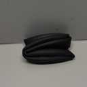 Ouzorp Car Steering Wheel Cover, Microfiber Leather Steering Wheel Covers with Anti-Slip Lining, Universal 14.5-15 inchs Black