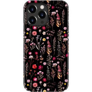 DorisMax for iPhone 16 Pro Case Cute, Preppy Trendy Floral Design