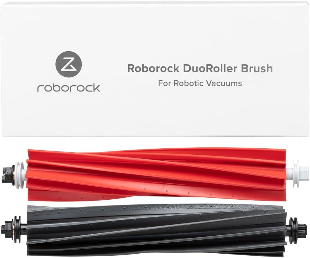 roborock Dual Main Brush Replacement for S8, S8+, Q5 Pro, Q5 Pro+, Q8Max and Q8Max+ Robot Vacuum Cleaner, Two Roller Brushes Included, Roller Brush Accessories Kit