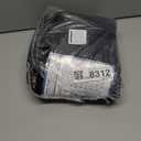 Washable Area Rugs 3'x5' Non-Slip Modern Abstract Soft for Living Room Entryway Bedroom Nursery, Print Pattern, Dark Black Gold